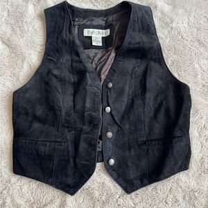 Van Heusen Black Women's Vest